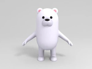 cartoon animal model pack 1 3D Model