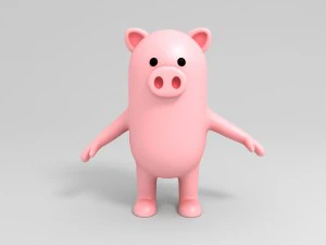 cartoon animal model pack 1 3D Model