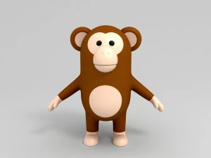 cartoon animal model pack 1 3D Model