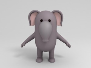 cartoon animal rigged pack 2 Modèle 3D