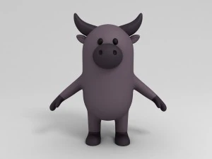 pacchetto di modelli animali dei cartoni animati 2 Modello 3D