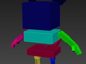 rigged tiger character 3D Model