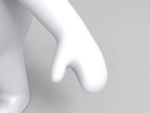 rigged rabbit character 3D Model