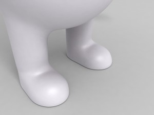 rigged rabbit character Modelo 3D