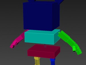 rigged polar bear character 3D Model