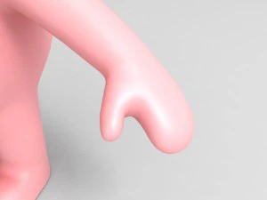 rigged pig character 3d 3D Model