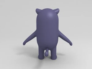 3d rigged panther character model 3D Model
