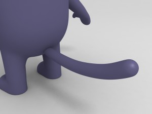 3d rigged panther character model 3D 模型