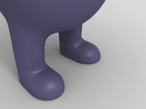 3d rigged panther character model 3D Model