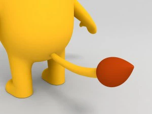 rigged lion character 3D Model