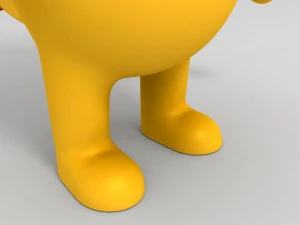 rigged lion character 3D Model