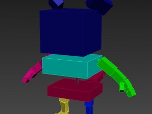 3d rigged leopard character model 3D Model