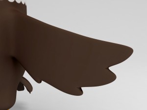 rigged eagle character 3d 3D Model