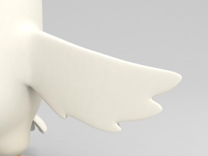 rigged chicken character 3d Modelo 3D