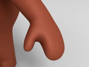 rigged bear character 3D Model