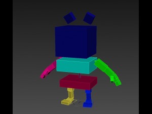 rigged zebra character 3d 3D Model
