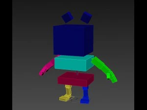 rigged zebra character 3d 3D Model