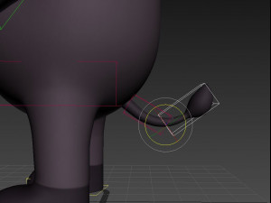 rigged cartoon buffalo 3D मॉडल