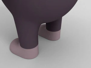 rigged cartoon gorilla 3d 3D Model