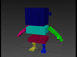 rigged cartoon gorilla 3d 3D Model
