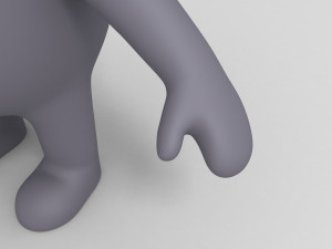 rigged cartoon koala 3D मॉडल