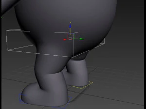 rigged cartoon koala 3D Model