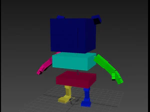 Alci del fumetto truccate 3d Modello 3D