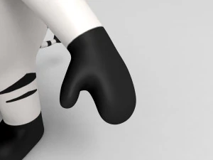 zebra character 3D Model