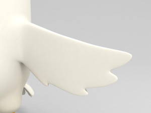 3d chicken character 3D मॉडल