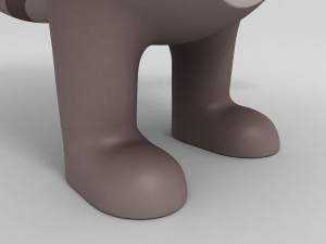 cat character model 3D मॉडल