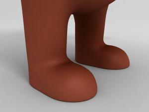 3d bear character Modello 3D