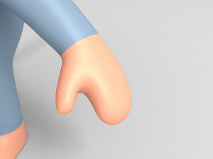 3d rat character model Modelo 3D