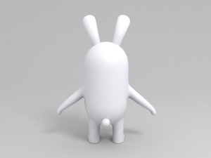 3d rabbit character Modello 3D