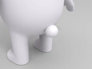 3d rabbit character 3D Model