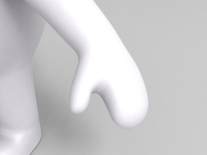 3d rabbit character Modello 3D