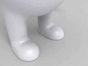 3d rabbit character 3D Model