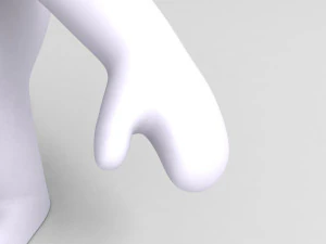 polar bear character 3D Model