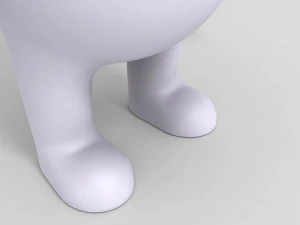 polar bear character 3D Model