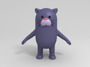 panther character 3d 3D Model
