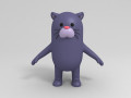 panther character 3d Model 3D