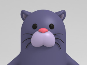 panther character 3d 3D Model