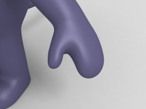 panther character 3d 3D Model