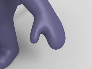 panther character 3d 3D Model