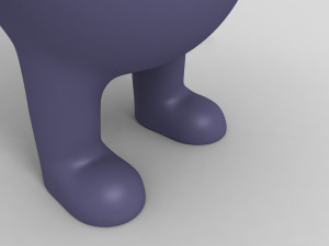 panther character 3d 3D Model
