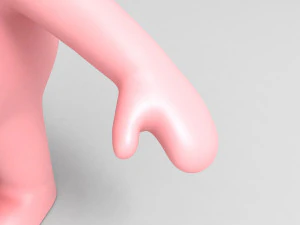 pig character model 3D Model