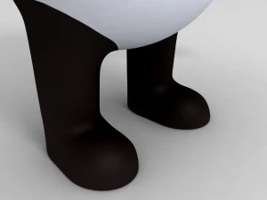 3डी पांडा चरित्र मॉडल 3D मॉडल