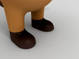 3d horse character 3D Model