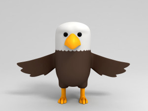 Game Ready Realistic Eagle 3d Model In Bird 3dexport