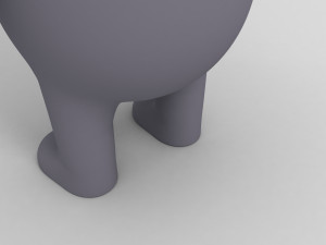 3d cartoon koala model 3D मॉडल