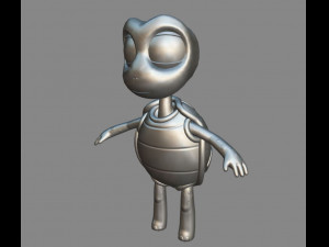 cartoon turtle 3D Model